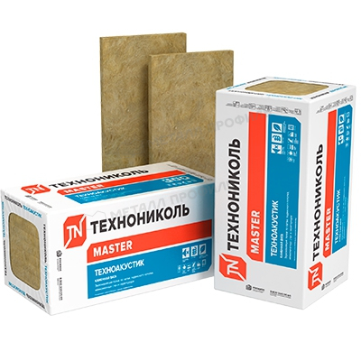 Теплоизоляционные плиты ТЕХНОАКУСТИК 1200х600х100 мм (0.432 куб.м) ― приобрести по приемлемой цене в Костроме.
