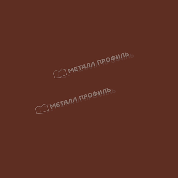 Планка конька плоского простая 145х145х2000 (ПЭ-01-3005-0.45) по цене 880 ₽, продажа в Костроме.
